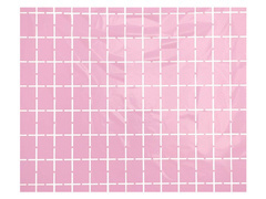 Perdele pătrate roz deschis pastel - 100 x 200 cm