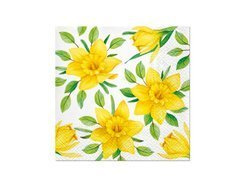 Șervețele de Paște Narcise - 33 cm - 20 buc.