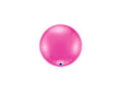 Fucsia balon rotund din folie - 30" - 1 buc.