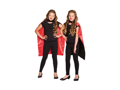 Sundown pelerina pentru copii negru și roșu reversibil