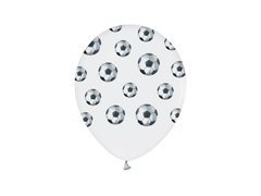 Baloane de fotbal imprimate - 30 cm - 5 buc.