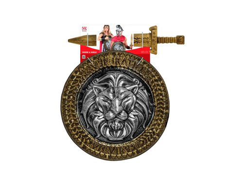 Set Lionheart - scut de 44 cm și sabie de 48 cm