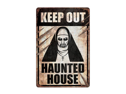 Semnul Nun Keep out - 24 x 36 cm - 1 buc.