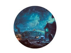 Vafe decorative pentru tort de Halloween - 20 cm