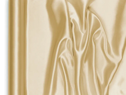 Satin simplu - auriu - 36 cm x 9 metri