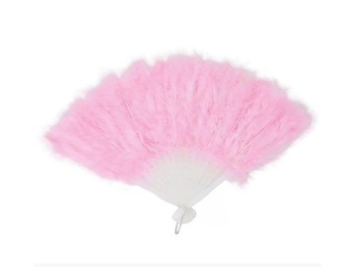 Evantai pană roz - 1 buc.