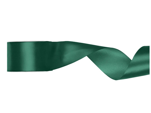 Panglică de satin, verde sticlă, 50 mm/25 m, 1 buc.