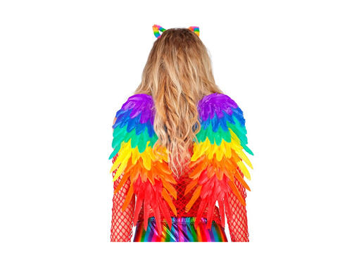 Aripi de pene pliabile Rainbow 50×50 cm