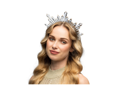 Bentiță cu aureolă Saphira din metal