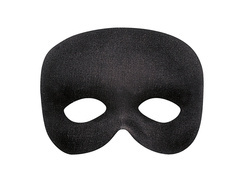 Mască de carnaval venețiană neagră - 1 buc.