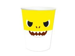 Cupe aniversare Little Shark - 250 ml - 6 buc.