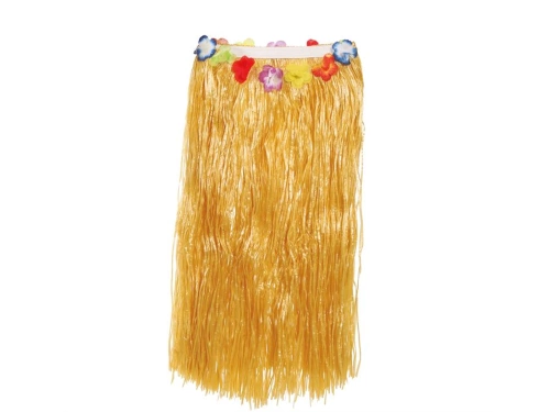 Fustă hawaiiană lungă din paie - 1 buc.