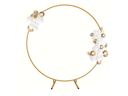 Suport balon rotund auriu - 200 cm - 1 buc.