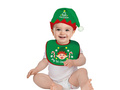 Set bavetă Crăciun + pălărie elf - 1 op.