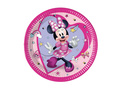 Farfurii aniversare Minnie Mouse - 20 cm - 8 buc.