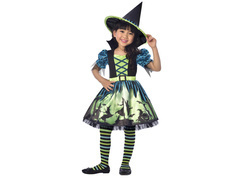 Costum de vrăjitoare pentru fete