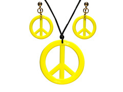 Set Hippie Pacific galben - 3 buc.