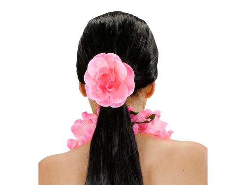 Elastic de păr Floare roz - 1 buc.