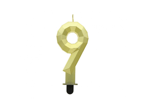 Lumânare de aur cu diamant - 9 - nouă