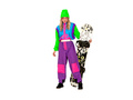 Neon Purple-Aquamarine-Green Outfit - Jumpsuit