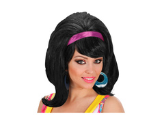 60s peruca negru