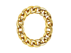 Brățară aurie - lanț - 1 buc.