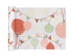 Bandă strălucitoare pentru ziua de naștere - 28 cm x 3 m - 1 buc.