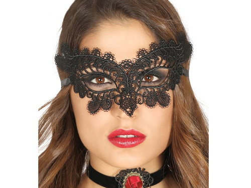 Mască de carnaval din dantelă - 1 buc.