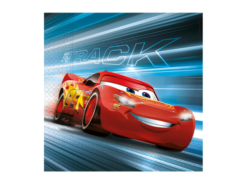 Șervețele aniversare Cars - Victory is Mine - 33 cm - 20 buc.