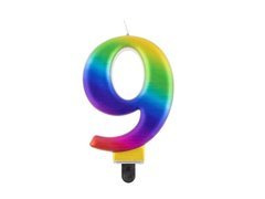 Lumânarea Galaxy număr - 9 - nouă