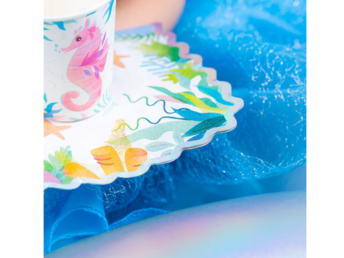 Șervețele aniversare Ocean - 33 cm - 10 buc.