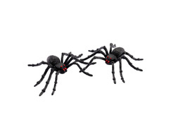 Halloween păianjeni decor - 13 cm - 2 buc.