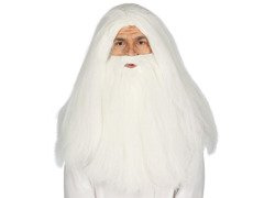 Peruca Gandalf pentru un bărbat