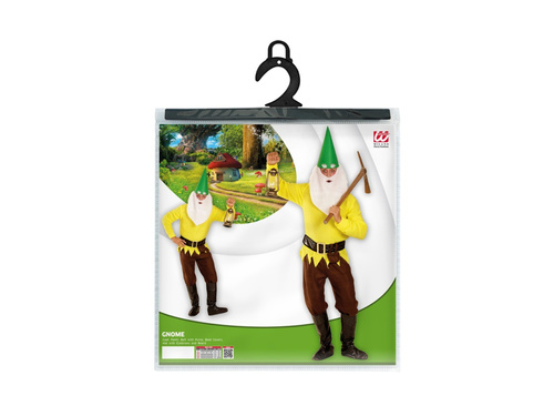 Costum gnom galben