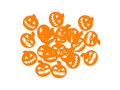 Confetti dovleac Halloween - 30 buc.