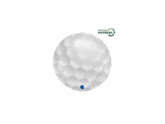Balon rotund din folie cu minge de golf - 14" - 1 buc.