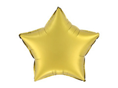 Balon cu stea aurie - 45 cm - 1 buc.
