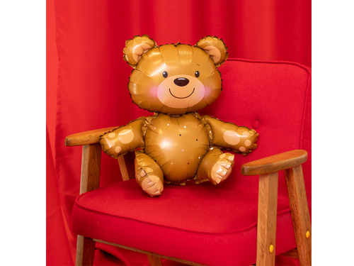 Balon folie ursuleț Teddy - 64 x 60 cm - 1 buc.